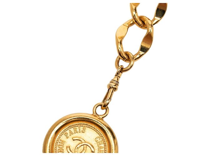 Vintage Kettengürtel Chanel 31 RUE CAMBON Golden - Ansicht 4