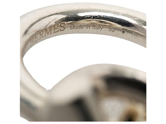 Ring Anello Croisette GM di Hermès Argento - vista 5