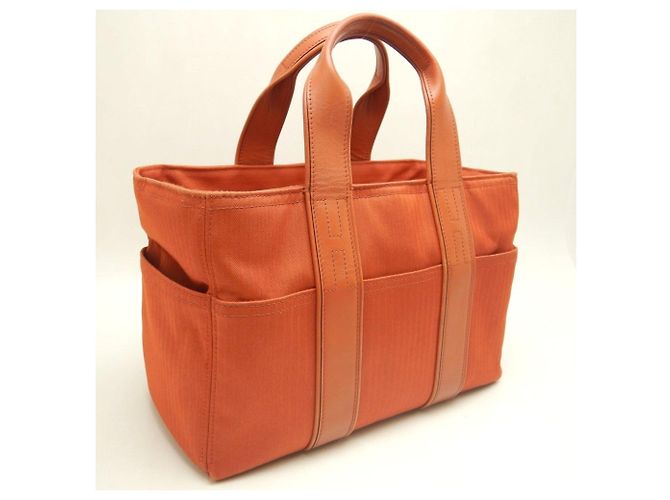 Hermès HERMES Acapulco PM Handtasche Orange - Ansicht 3