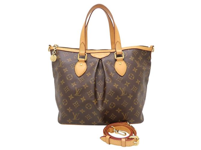 Borsa a mano 2 in 1 Monogram Palermo di Louis Vuitton Marrone - vista 2
