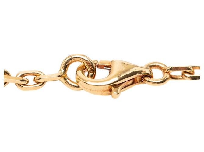 Vintage Alhambra Halskette von Van Cleef & Arpels Gelb - Ansicht 4