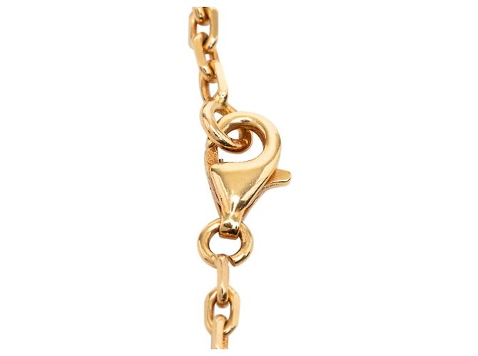Vintage Alhambra Halskette von Van Cleef & Arpels Gelb - Ansicht 5