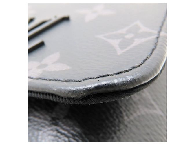 Borsa a spalla District PM Monogram Eclipse di Louis Vuitton Nero - vista 14