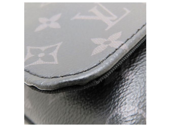 Borsa a spalla District PM Monogram Eclipse di Louis Vuitton Nero - vista 16