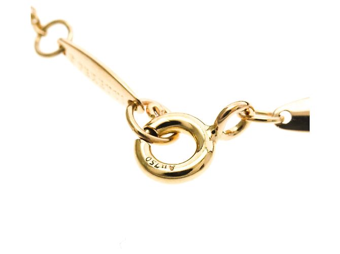 Elsa Peretti Tiffany & Co Collana Pendente in Oro Rosa Tiffany Diamonds by the Yard D'oro - vista 12
