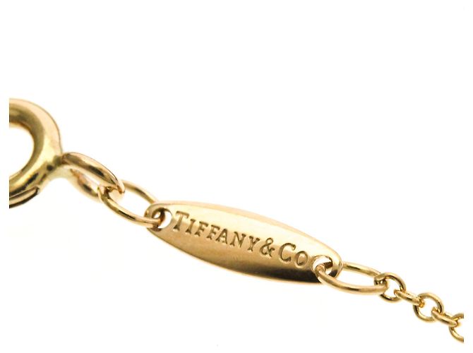 Elsa Peretti Tiffany & Co Collana Pendente in Oro Rosa Tiffany Diamonds by the Yard D'oro - vista 13