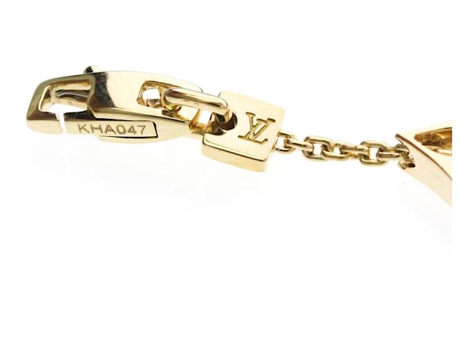 Bracciale Charm Monogram Louis Vuitton D'oro - vista 10
