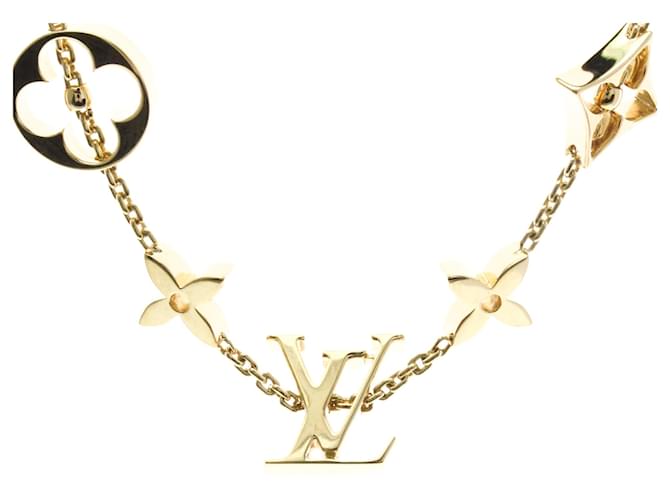 Bracciale Charm Monogram Louis Vuitton D'oro - vista 2