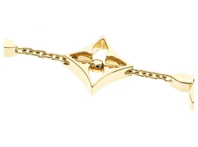 Bracciale Charm Monogram Louis Vuitton D'oro - vista 5