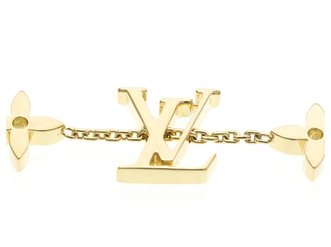 Bracciale Charm Monogram Louis Vuitton D'oro - vista 6