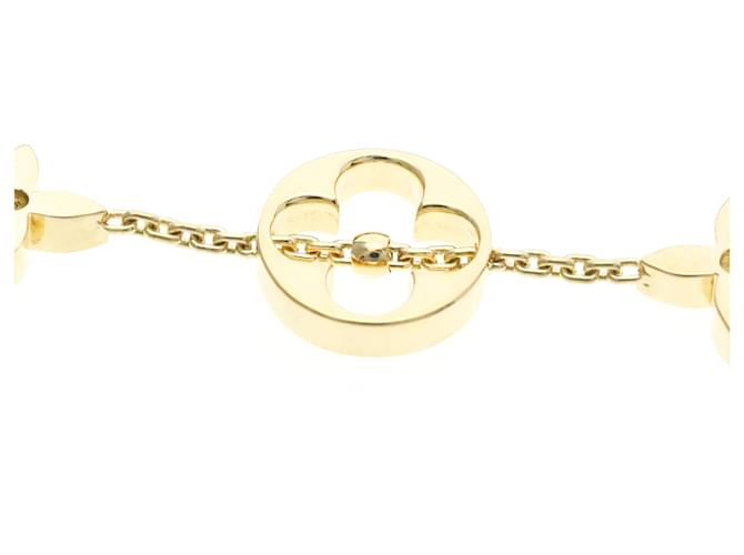 Bracciale Charm Monogram Louis Vuitton D'oro - vista 7