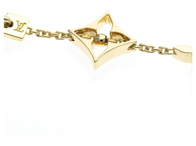 Bracciale Charm Monogram Louis Vuitton D'oro - vista 9