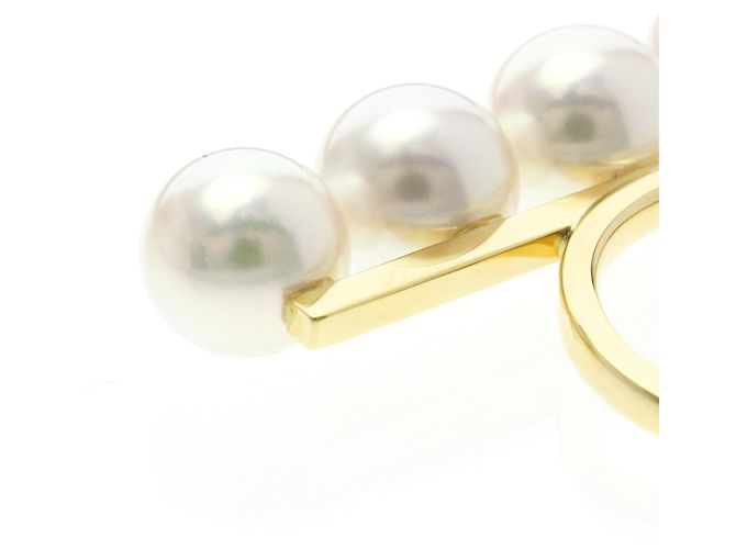 Anello Signature Balance Tasaki R4398 D'oro - vista 10