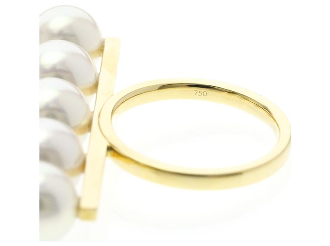 Anello Signature Balance Tasaki R4398 D'oro - vista 6