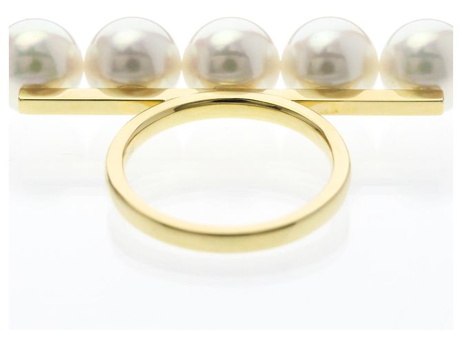 Anello Signature Balance Tasaki R4398 D'oro - vista 7
