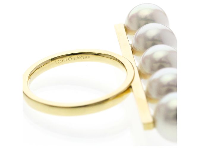 Anello Signature Balance Tasaki R4398 D'oro - vista 8