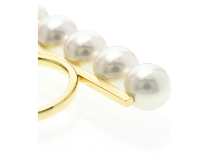 Anello Signature Balance Tasaki R4398 D'oro - vista 9