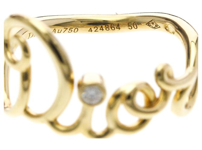 Anillo Dioramour Christian Dior JOUI95052 Dorado - Ansicht 6