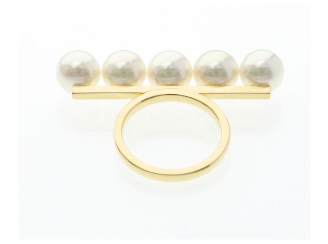 Anello Firma Balance Tasaki D'oro - vista 11