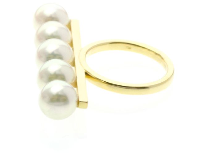 Anello Firma Balance Tasaki D'oro - vista 2