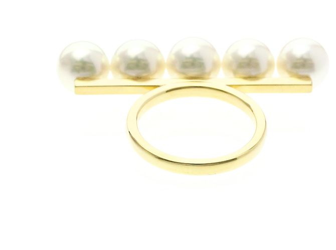 Anello Firma Balance Tasaki D'oro - vista 3