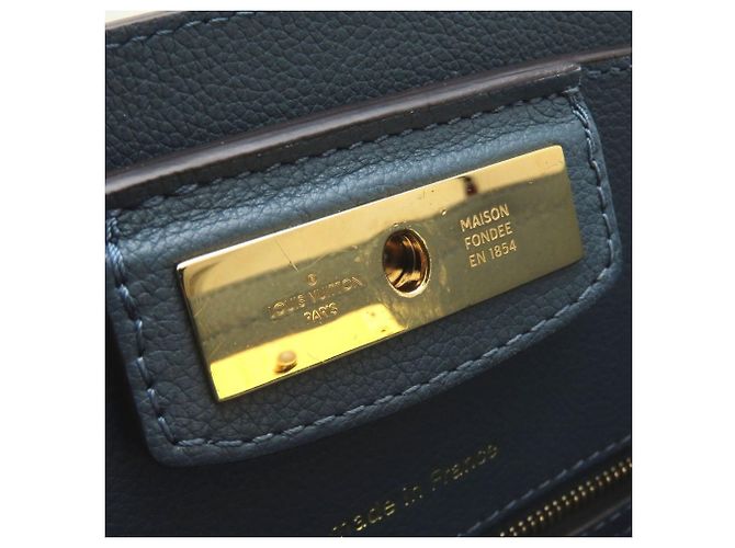 Borsa Steamer MM Louis Vuitton Blu - vista 12