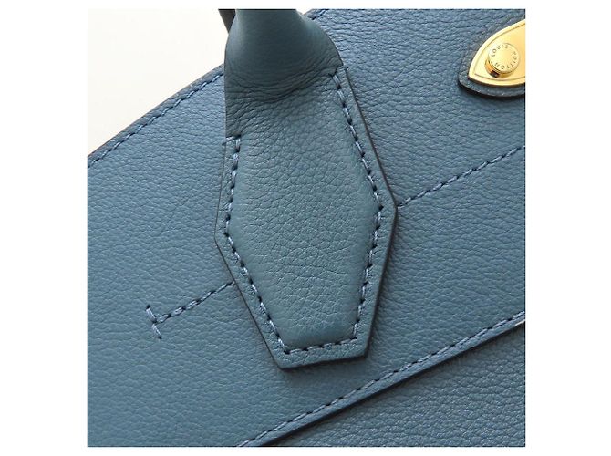 Borsa Steamer MM Louis Vuitton Blu - vista 19