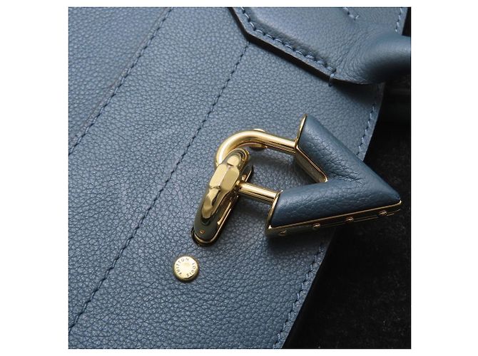 Borsa Steamer MM Louis Vuitton Blu - vista 23