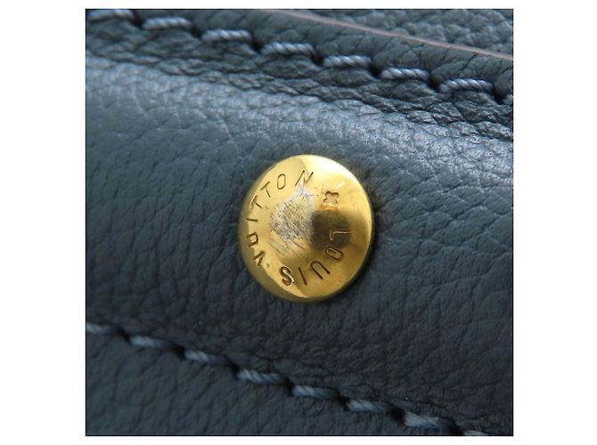 Borsa Steamer MM Louis Vuitton Blu - vista 30