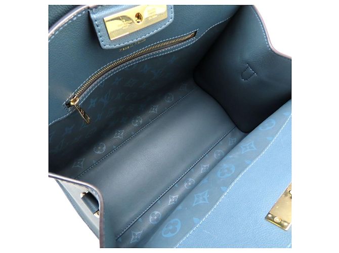 Borsa Steamer MM Louis Vuitton Blu - vista 6