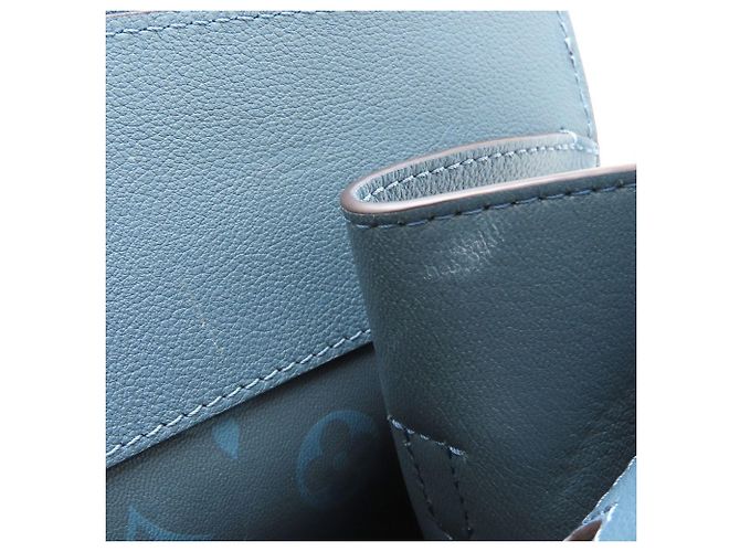 Borsa Steamer MM Louis Vuitton Blu - vista 8