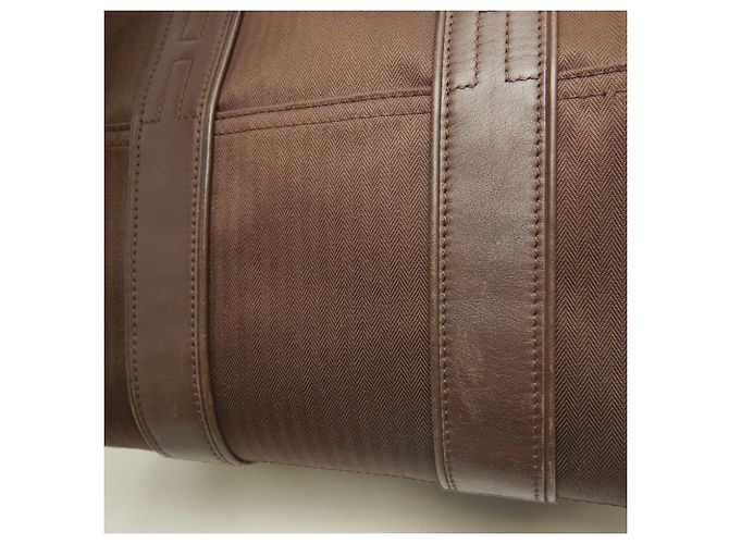 Hermès Borsa Hermes Acapulco PM Marrone - vista 14