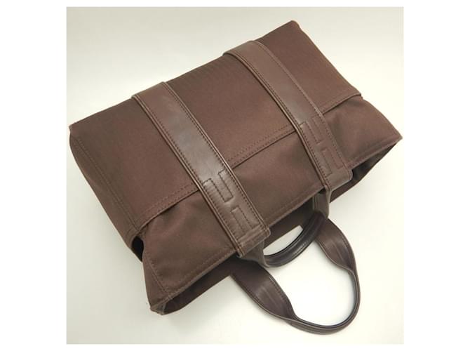 Hermès Borsa Hermes Acapulco PM Marrone - vista 4