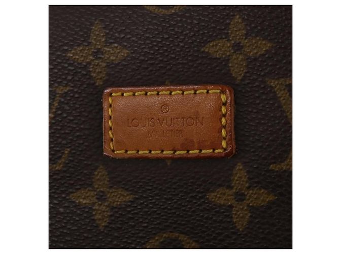 Louis Vuitton Saumur Monogram Canvas 35 Marrone - vista 6