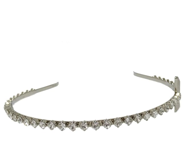 Fascia Alice in strass argento Prada - vista 2