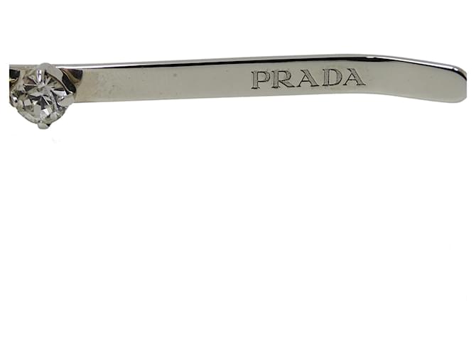Fascia Alice in strass argento Prada - vista 7
