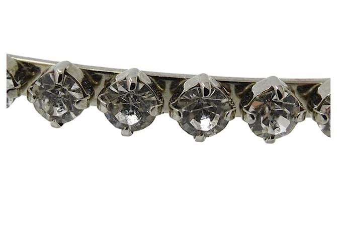 Fascia Alice in strass argento Prada - vista 9