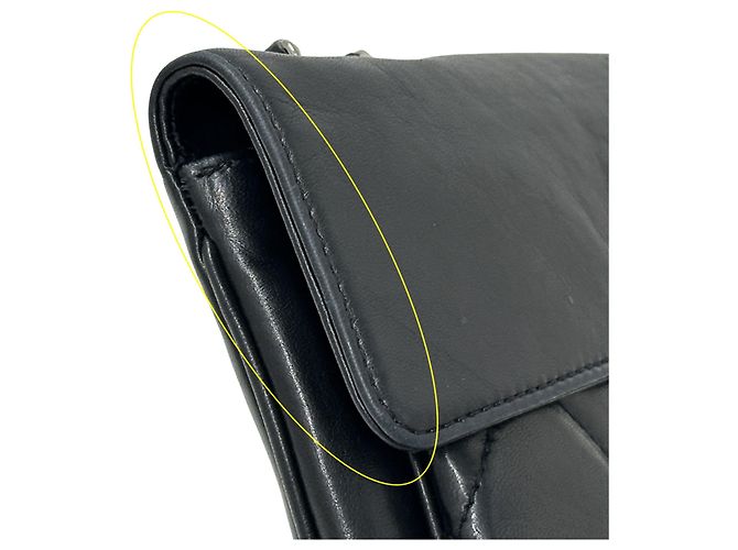Timeless Borsa matelassé Chanel 2.55 Nero - vista 12