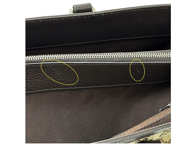 Gucci GG Canvas Tragetasche Braun Beige - Ansicht 10