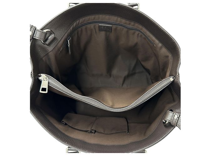 Gucci GG Canvas Tragetasche Braun Beige - Ansicht 4