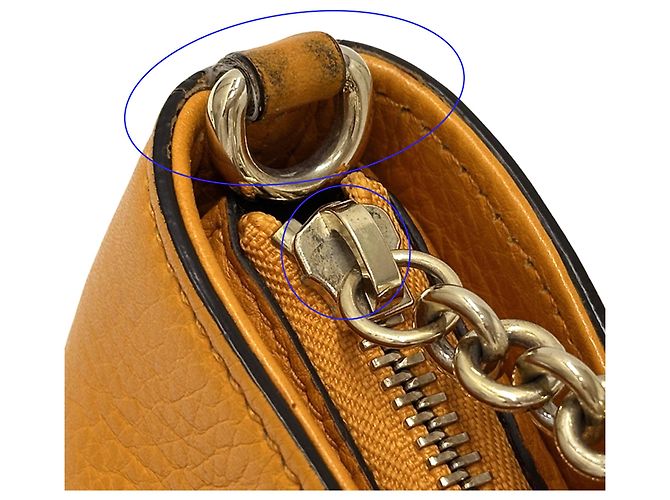 Gucci Soho Ledertasche Orange - Ansicht 13
