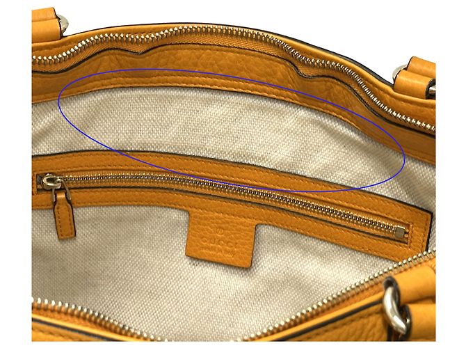 Gucci Soho Ledertasche Orange - Ansicht 17