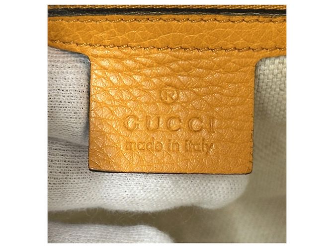 Gucci Soho Ledertasche Orange - Ansicht 5