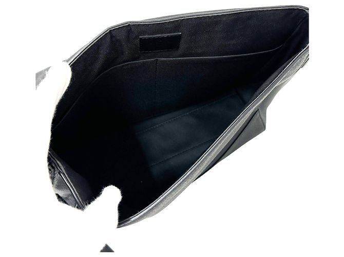 Borsa a Spalla Aerogram da Uomo Louis Vuitton Nero - vista 5