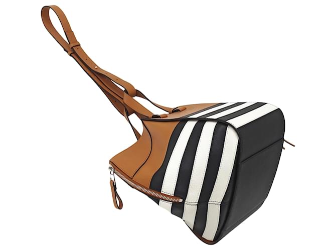 Borsa a mano Hammock Mini Loewe Marrone Nero Bianco - vista 4