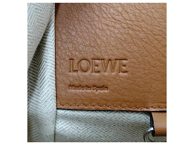 Borsa a mano Hammock Mini Loewe Marrone Nero Bianco - vista 6