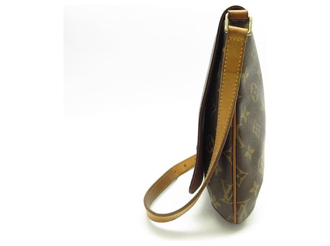 VINTAGE LOUIS VUITTON MUSETTE SALSA PM MONOGRAM HANDTASCHE Braun - Ansicht 3