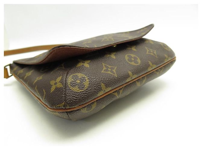VINTAGE LOUIS VUITTON MUSETTE SALSA PM MONOGRAM HANDTASCHE Braun - Ansicht 5