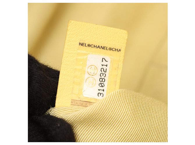 Borsa a Spalla Chanel 19 Matelassé Gialla Giallo - vista 8
