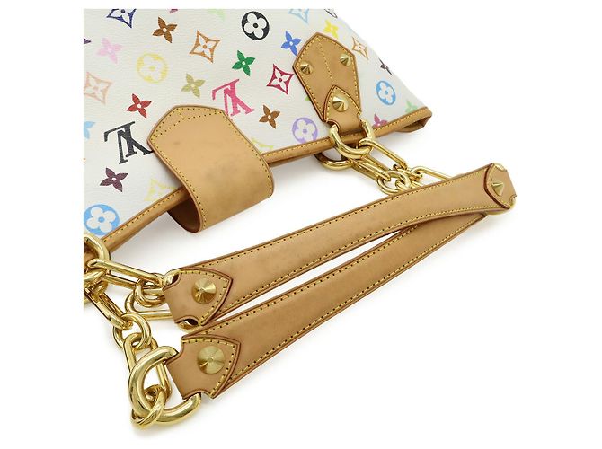 Louis Vuitton Monogram Multicolor Annie GM Tote Bag Weiß - Ansicht 4